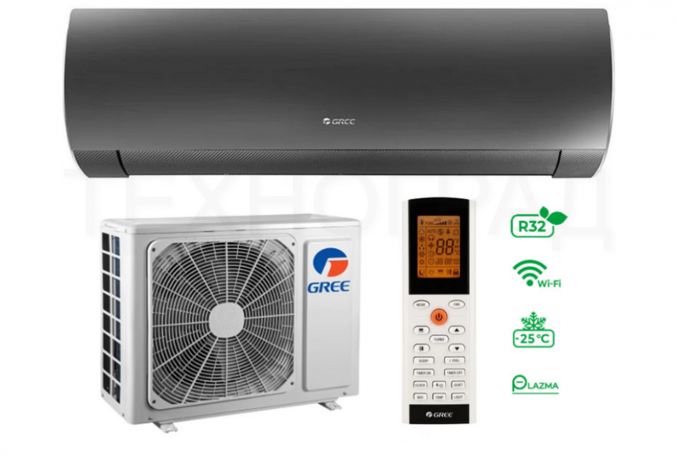 Сплит-система GREE GWH18ACD-K6DNA1I(black)